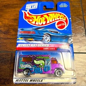 Hot Wheels Street Series Ambulance Street Art Series